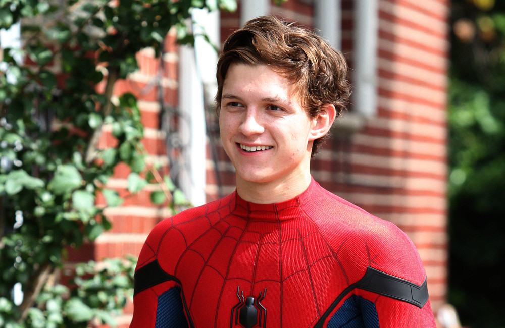 Tom Holland - Spider-Man Homecoming filming - Photoshot