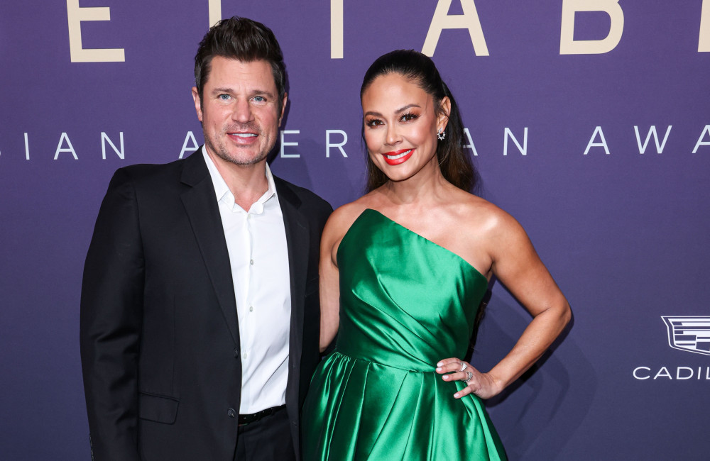 Nick and Vanessa Lachey - Dec 24 - Avalon - Unforgettable Gala Asian American Awards