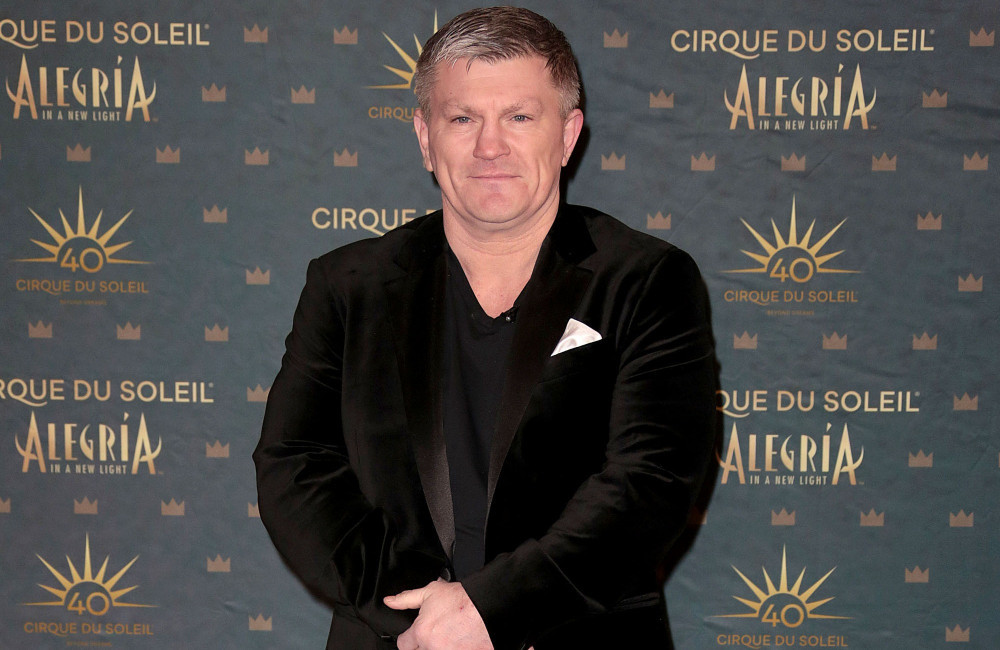 Ricky Hatton - January 2024 - Famous - Cirque de Soleil Premiere