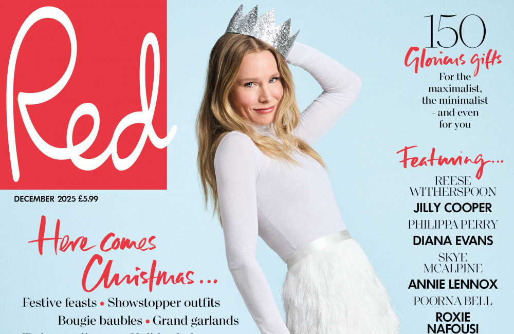 Kristne Bell covers Red photo by Max Abadian ONE USE