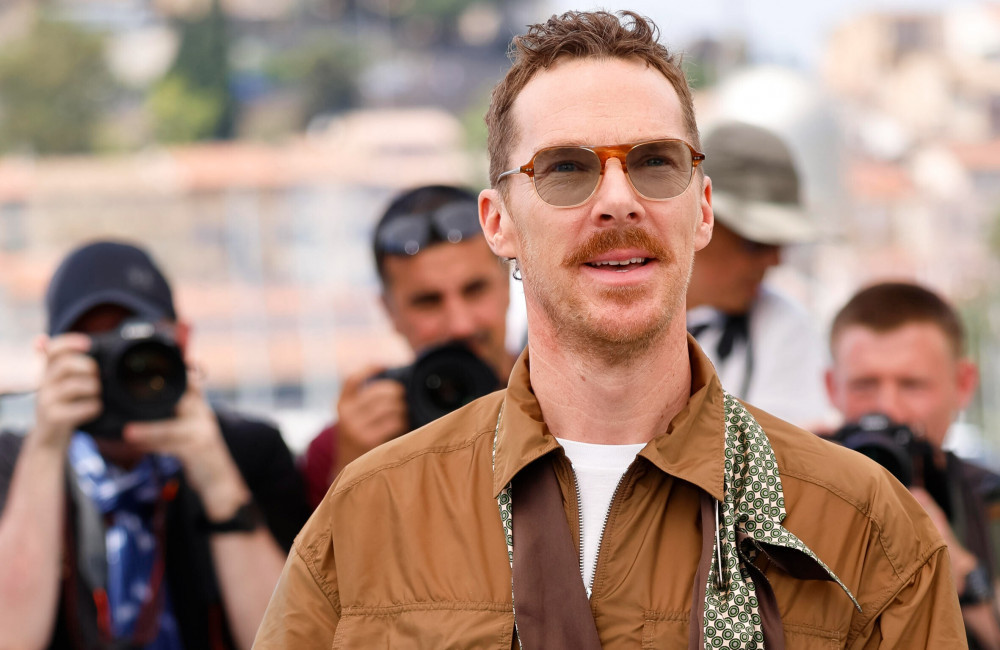 Benedict Cumberbatch - arm in sling - Cannes film festival - May 2025 Avalon