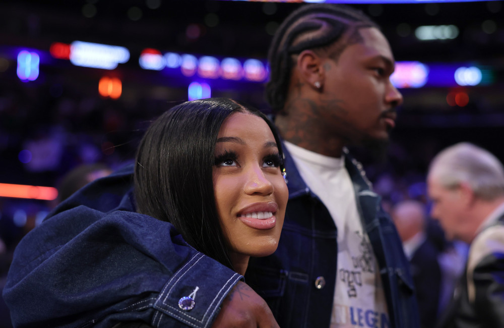 Cardi B and Stefon Diggs - May 2025 - Getty