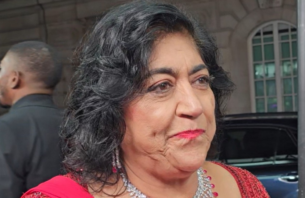 Gurinder Chadha - NOVEMBER 2025 - Bang Showbiz - Christmas Karma Movie Premiere - The Curzon London