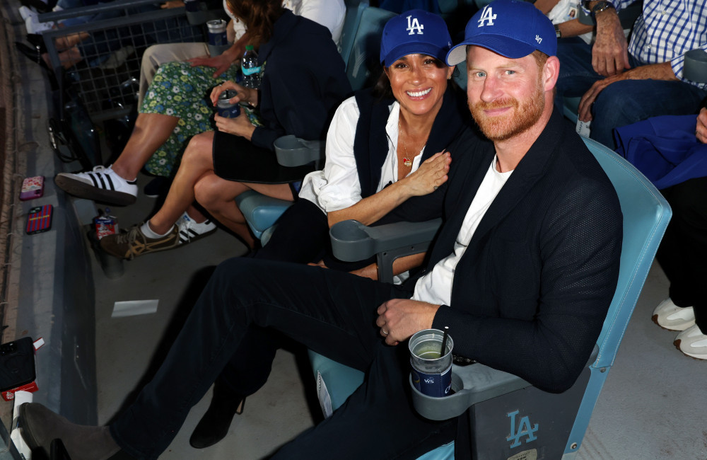 Prince Harry and Meghan Duchess of Sussex - October 2025 - World Series - Getty Images