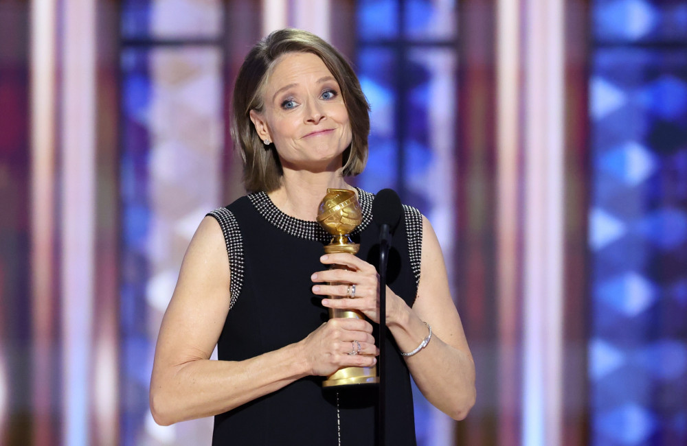 Jodie Foster  - 82nd Annual Golden Globe Awards 2025 - Award -  Getty