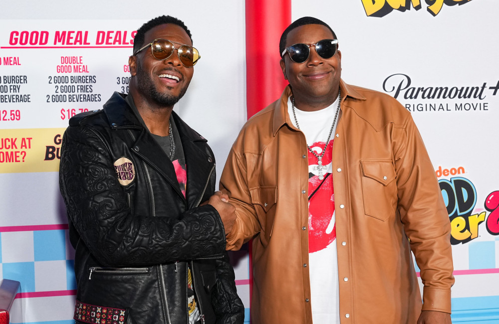 Kel Mitchell and Kenan Thompson at Good Burger 2 premiere in New York City - Getty - November 2023