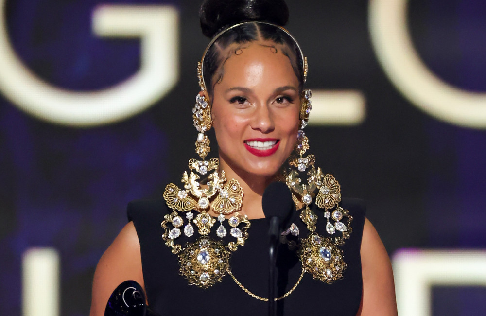 Alicia Keys  - Grammys 2025 - Award - Getty