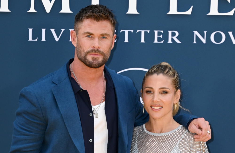 Chris Hemsworth and Elsa Pataky attends Limitless: Live Better Now - Season 2 Premiere - Famous