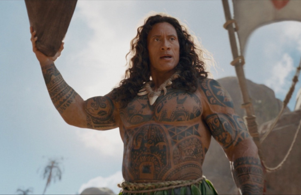 Dwayne Johnson in Moana - EPK