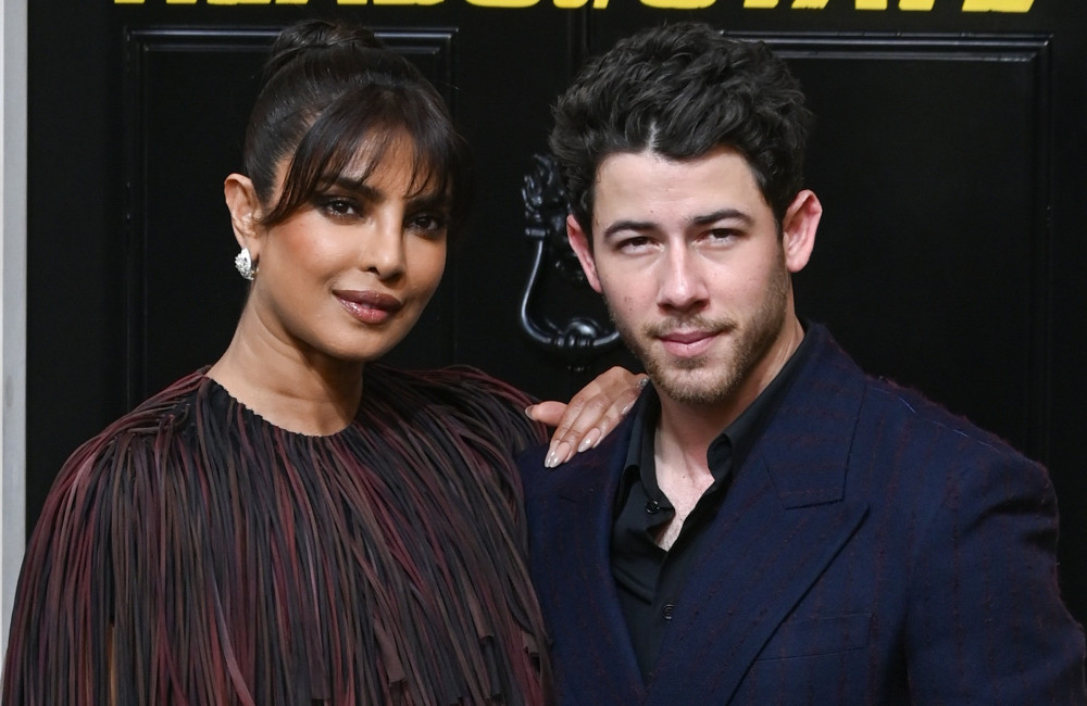 Priyanka Chopra Jonas and Nick Jonas attends Heads Of State - UK Special Screening - Famous