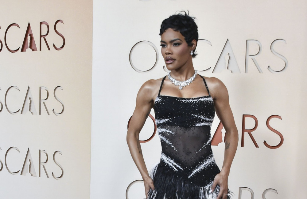 Teyana Taylor arrives at the Academy Awards on Oscars red carpet - Avalon - March 2026