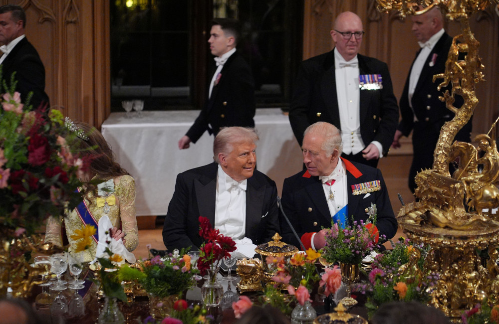 Donald Trump and King Charles - September 2025 - Avalon - Trump UK State Visit