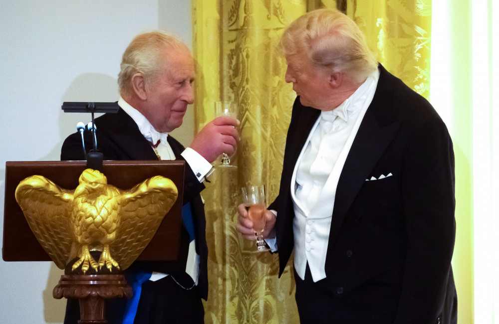 King Charles Donald Trump Avalon 29.04.26