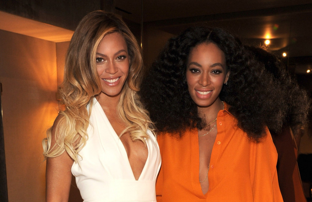 Beyonce Knowles and Solange Knowles - CHIME FOR CHANGE One-Year Anniversary Event - Getty