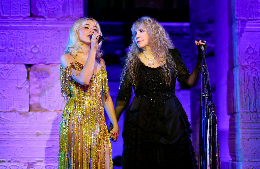 Sabrina Carpenter and Stevie Nicks perform at 2026 Met Gala - Getty