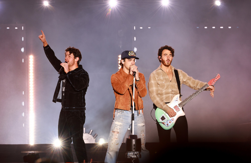 Jonas Brothers - ATandT Playoff Playlist Live 2023 - Getty