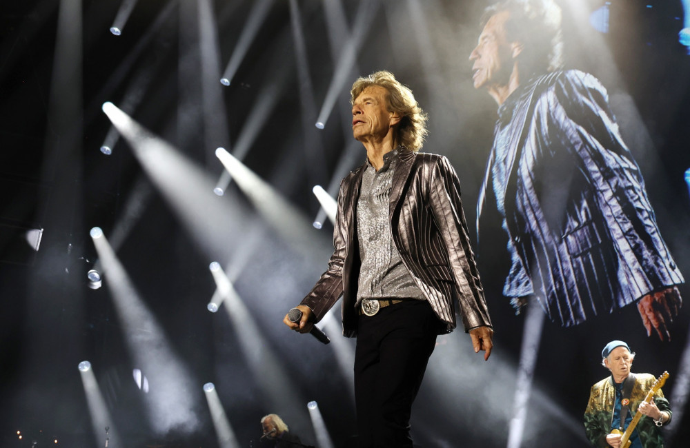 Mick Jagger performs on stage during The Rolling Stones' 'STONES TOUR - 2024 - Getty
