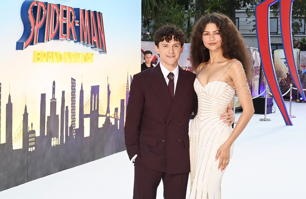 Tom Holland and Zendaya at Spider-Man Brand New Day Prem London July 2026 - Getty