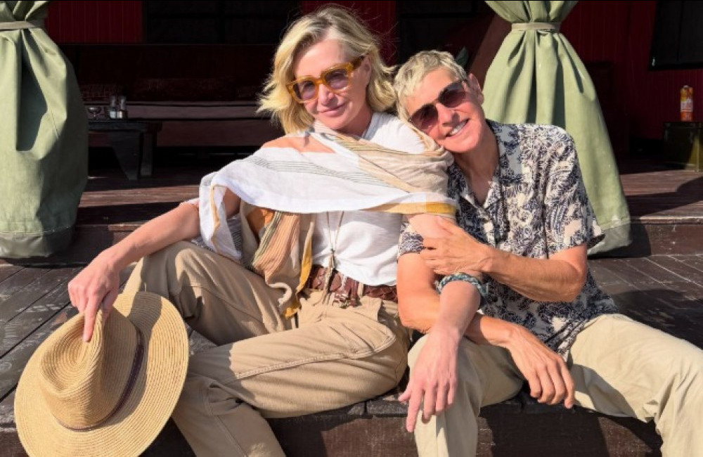 Ellen DeGeneres and Portia de Rossi - August 2026 - Ellen Instagram - ONE USE