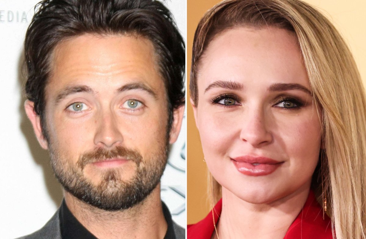 Justin Chatwin stand gemeinsam mit Hayden Panettiere vor der Kamera.