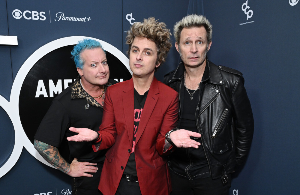 Green Day - American Music Awards 50th Anniversary Special - Arrivals - Getty