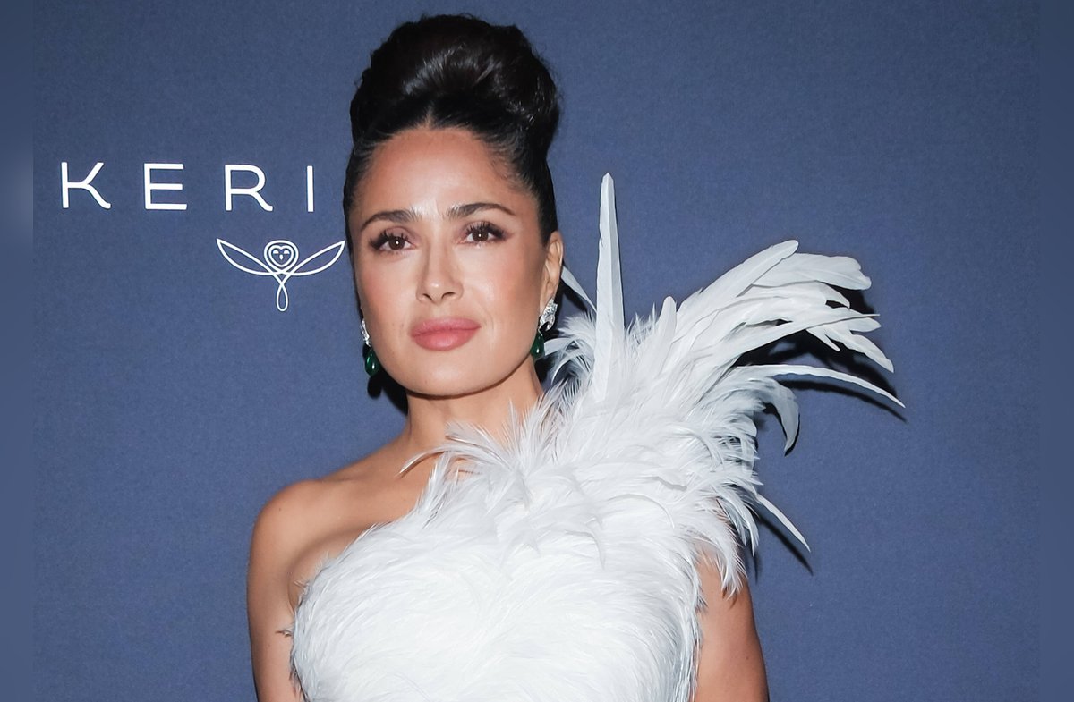 Salma Hayek auf dem roten Teppich.